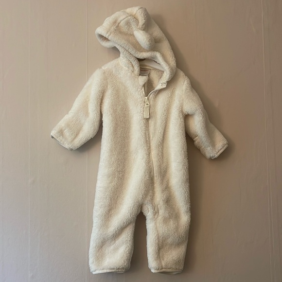 New Hanna Andersson Hooded Hi-Pile Bunting Winter One Piece - Picture 1 of 1
